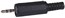 Konektor JACK 2,5mm M stereo plast
