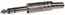 Konektor JACK 6,3mm M mono kov