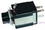 Konektor JACK 6,3mm F stereo panel plast
